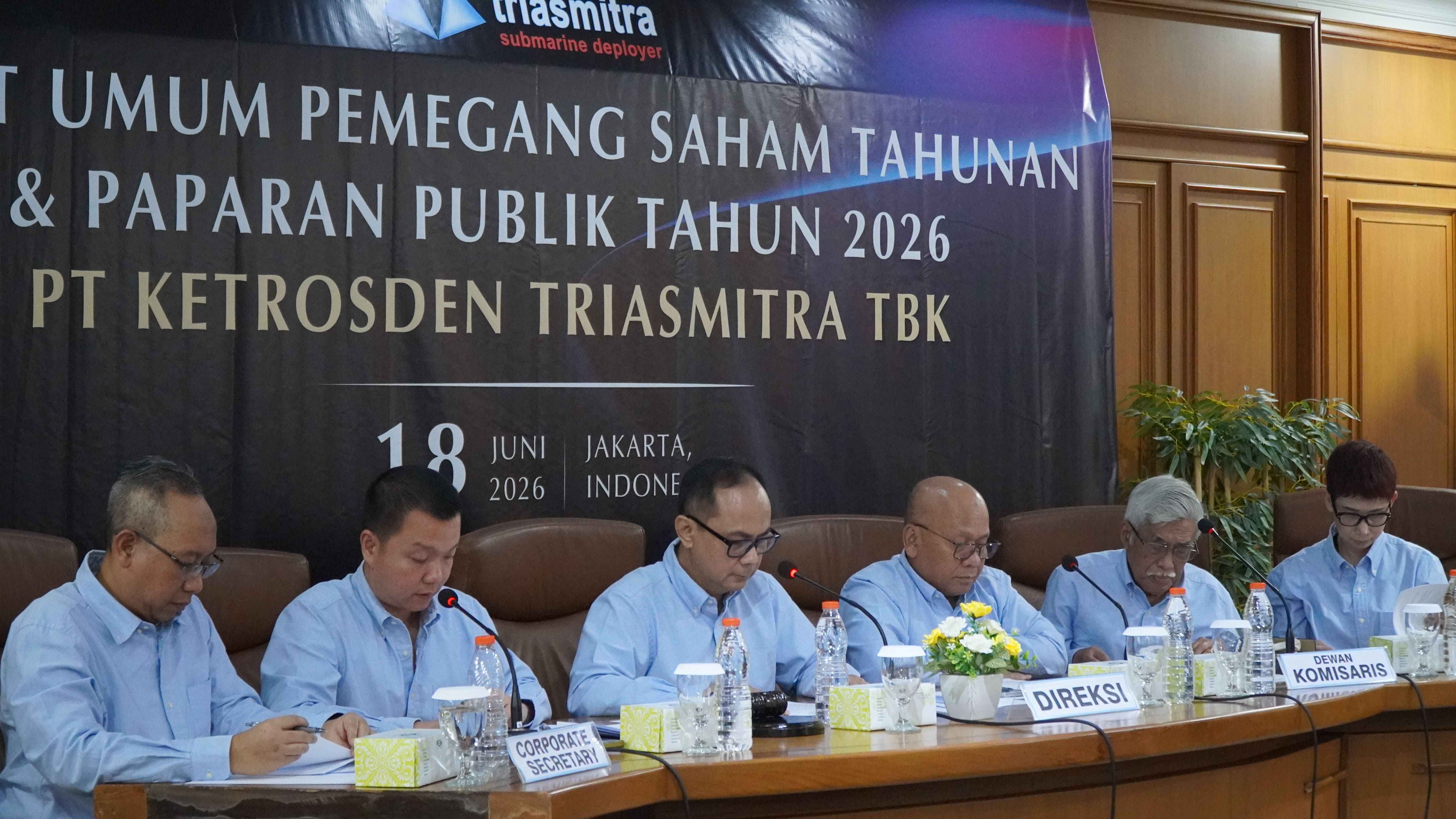 Triasmitra Catat Laba Bersih Tumbuh 63% dan Targetkan Pendapatan Rp1,01 Triliun pada 2026